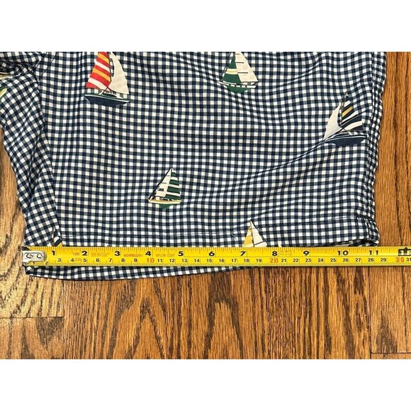 Mens Franks Australia Sailboat Print Swim Trunk Beach Shorts Size Medium - Picture 8 of 9